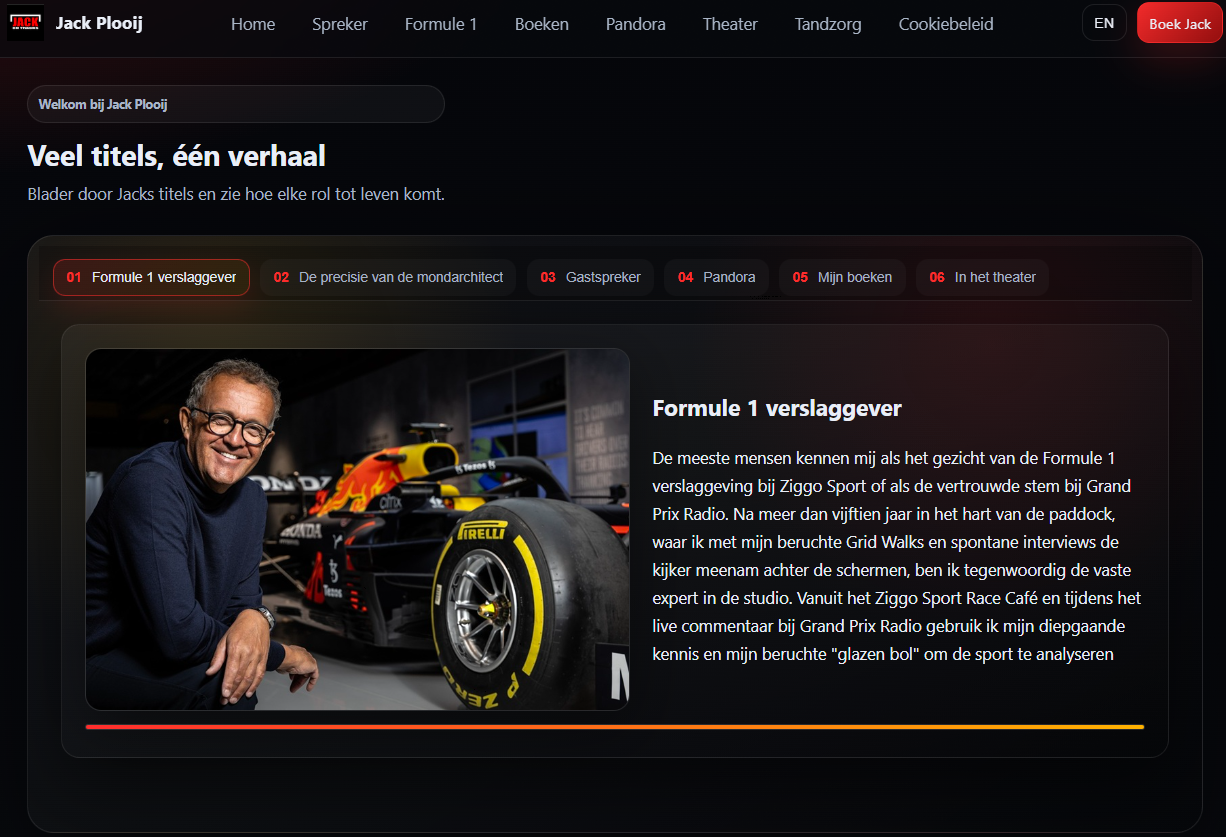 Homepage Jack Plooij